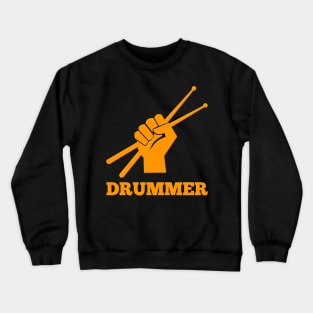 Drummer Drumsticks Crewneck Sweatshirt